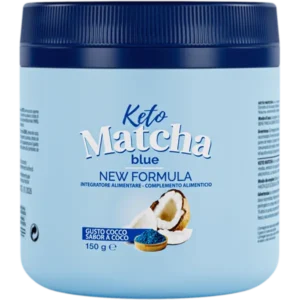 Keto Matcha Blue Pulver